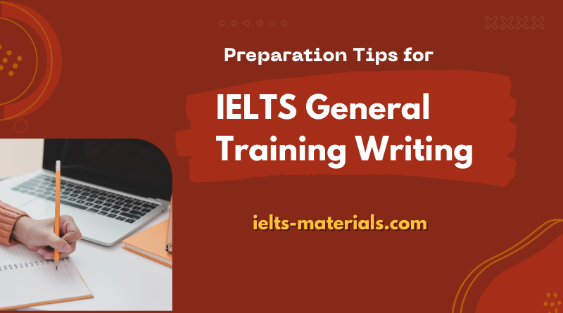 IELTS GT writing